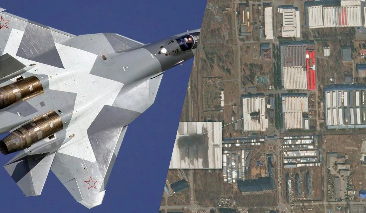 В РФ після пожежі обвалився дах цеху, де виробляли винищувачі Су-35 та Су-57, - ЗМІ